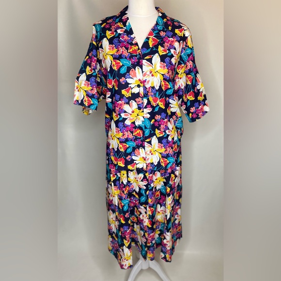 Vintage floral Jaeger outfit set, skirt & top, floral set, floral skirt, size M, - Picture 16 of 16